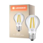 Ledvance Classic LED E27 Päärynä Filament Kirkas 5W 1055lm - 830 - Lämmin Valkoinen | Korvaa 75W