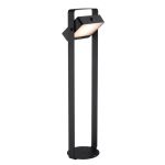 Nordlux Saulio Jalustalamppu Aluminium Musta 4.45W 370lm - 830 Lämmin Valkoinen | IP44 - Solar