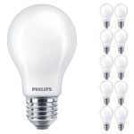 Monipakkaus 10x Philips Corepro LED Lamppu E27 Päärynä Matta 7W 806lm - 830 Lämmin Valkoinen | Korvaa 60W