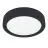 Eglo Kattovalo Kylpyhuonevalaistus Fueva 6 Muovi- Musta 7.5W 1000lm - 827-840-865 CCT