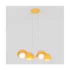 Emibig Riippuvalaisin Boom Teräs Oranssi | Sopii 4x G9 - Max 8W