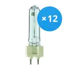 Monipakkaus 12x Philips MASTERColour G12 CDM-T 70W - 942 Kylmä Valkoinen | Paras Värintoisto
